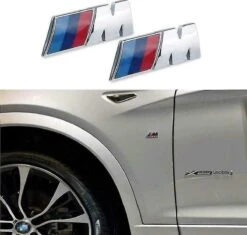 Merkloos M Sport 45x15mm Embleem 2x Glans Zwart Fender Badge Sticker Side Wing Pair Alle Modellen -Auto-Onderdelenwinkel 1200x1143 4