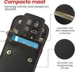 Merkloos 2x RFID Auto Keyless Beschermhoes - PU Leer - Autosleutel Bag- Faraday - -etui- Auto Rfid Blocker - Autosleutelhoes RFID - Antidiefstal - Autosleutelhoesje - Veiligheid - Car Security - Protected 15 Merkloos 2x RFID Auto Keyless Beschermhoes - PU Leer - Autosleutel Bag- Faraday - -etui- Auto Rfid Blocker - Autosleutelhoes RFID - Antidiefstal - Autosleutelhoesje - Veiligheid - Car Security - Protected -Auto-Onderdelenwinkel 1200x1148 10