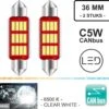 Merkloos C5W 36mm ( Set 2 Stuks ) 12V 12 LED CANbus Geschikt Foutloos 4014 SMD 1100 Lumen 1 Merkloos C5W 36mm ( Set 2 Stuks ) 12V 12 LED CANbus Geschikt Foutloos 4014 SMD 1100 Lumen -Auto-Onderdelenwinkel 1200x1149 2