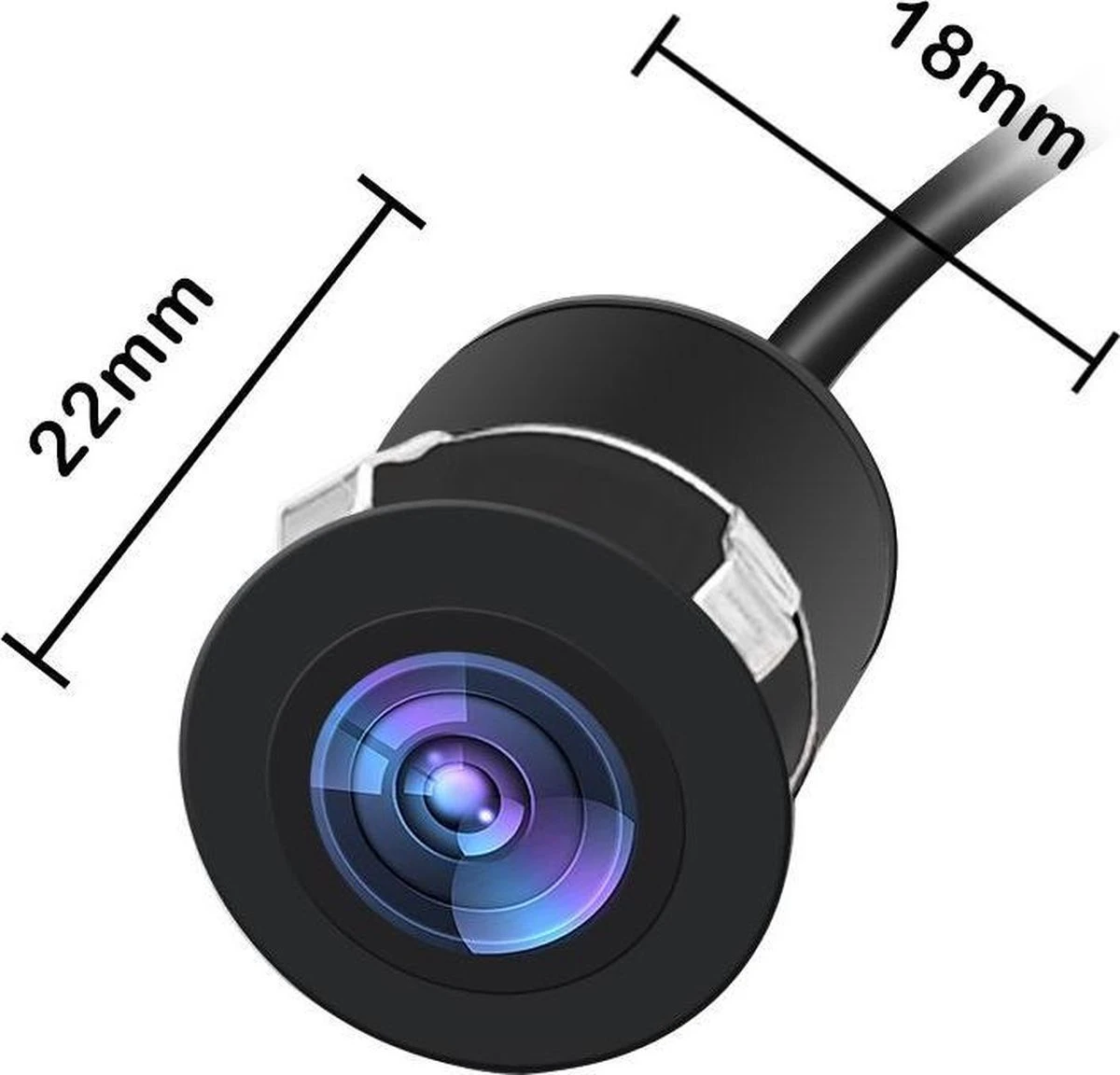 Cartronix RV-330 Achteruitrijcamera | Universeel | Bumper | Nachtzicht 7 Cartronix RV-330 Achteruitrijcamera | Universeel | Bumper | Nachtzicht - Afbeelding 5