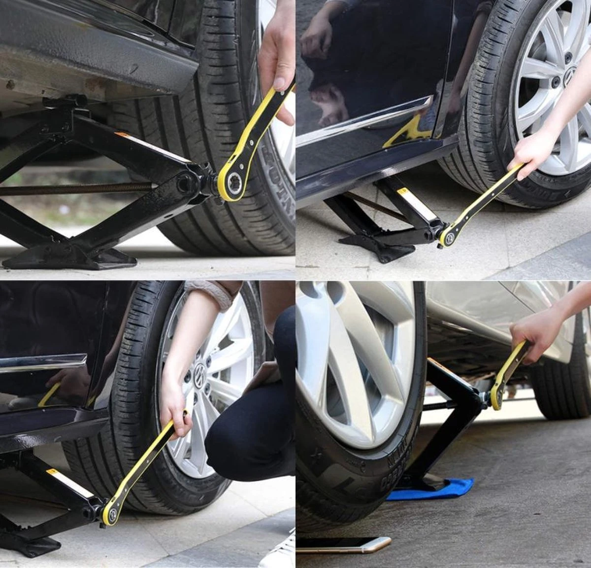 Merkloos Schaarkrik 2 Ton Met Ratel Auto Caravan Camper SUV 7 Merkloos Schaarkrik 2 Ton Met Ratel Auto Caravan Camper SUV - Afbeelding 5