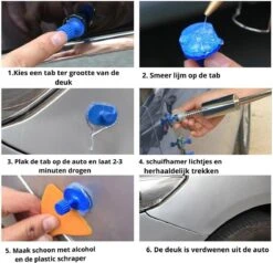 ActiveMechanic® Uitdeukset - Deukentrekker - Zuignap - Slagtrekker - Auto Deuk Remover – Uitdeuken – Auto Reparatieset – Complete Set 28-delig - Eenvoudig In Gebruik -Auto-Onderdelenwinkel 1200x1154 3