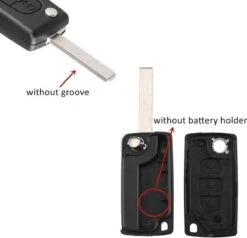Merkloos Peugeot Sleutel 3 Knop Autosleutel Behuizingen Peugeot 107 207 307 307S 308 407 607, Citroen C2 C3 C4 C5 C6 C8 Xsara :Koffer CE0536-HU83 -Auto-Onderdelenwinkel 1200x1154 6