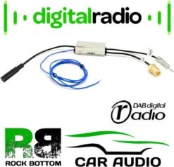 DAB Am FM Radio SMB Aerial Antenna Splitter For Sony,pioneer,kenwood,jvc