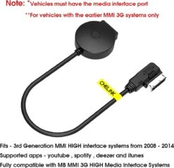 Audi - VW (Volkswagen) - SKODA - MMI - Bleutooth Adapter Met USB