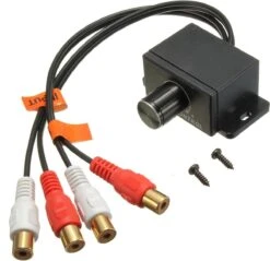 Merkloos Universal Car Audio Amplifier Bass RCA Level Remote Volume Control Knob LC-1
