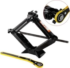 Merkloos Schaarkrik 2 Ton Met Ratel Auto Caravan Camper SUV