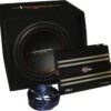 Excalibur X1 Basspack 12'' Subwoofer Met Versterker En Kabelset