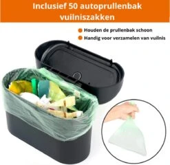 Auto Prullenbak Carme® Inclusief 50 Bijpassende Vuilniszakken- Auto Opslag - Vuilnisbak Auto - Kleine Prullenbak 1L - Car Trash Can - Auto Prullenbak Met Plastic Zakjes - Multifunctionele Prullenbak - Vuilnisbak - Auto Accessoires - Zwart 10 Auto Prullenbak Carme® Inclusief 50 Bijpassende Vuilniszakken- Auto Opslag - Vuilnisbak Auto - Kleine Prullenbak 1L - Car Trash Can - Auto Prullenbak Met Plastic Zakjes - Multifunctionele Prullenbak - Vuilnisbak - Auto Accessoires - Zwart -Auto-Onderdelenwinkel 1200x1166 4