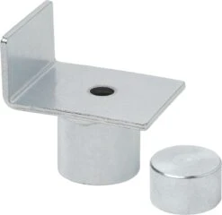 Proplus Adapter Enkele Opstaande Rand T.b.v. Potkrik Ø 20 T/m 27 Mm. - Zilver