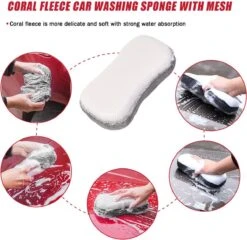 Auto Was Set - Autowasset - Wasset Spons - Wasborstel - Velgenborstel/Wheelbrush/Wheel Woolies - Microvezeldoek/Droogdoek - Wassen/Schoonmaak/Reinigen -Auto-Onderdelenwinkel 1200x1168