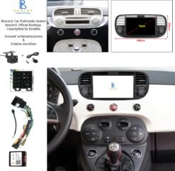 Boscer® Autoradio Fiat 500 2007-2015 - Apple Carplay & Android Auto - Android 11 - 7'' Navigatiesysteem - Zwart - Achteruitrijcamera 18 Boscer® Autoradio Fiat 500 2007-2015 - Apple Carplay & Android Auto - Android 11 - 7'' Navigatiesysteem - Zwart - Achteruitrijcamera -Auto-Onderdelenwinkel 1200x1172 8