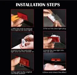 Mercedes Deur Logo Projector C/E/ W205 W213- Portier Voertuigverlichting - Auto Deur Verlichting - Auto Interieur - Mercedes Accessoires - Set Van 2 AMG Logo -Auto-Onderdelenwinkel 1200x1174 7