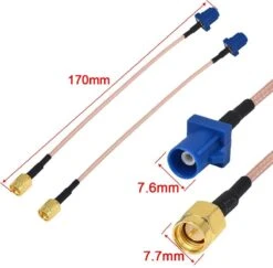 GPS Verloopkabel Adapter | Fakra (m) Naar Sma (m) -Auto-Onderdelenwinkel 1200x1182 11