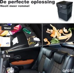 Arclit® | Auto Prullenbak | 6 Liter | Draagbare Voertuig Vuilnisbak | Anti-lek En Opvouwbaar Afvalbakje | Extra Opbergzakken 9 Arclit® | Auto Prullenbak | 6 Liter | Draagbare Voertuig Vuilnisbak | Anti-lek En Opvouwbaar Afvalbakje | Extra Opbergzakken -Auto-Onderdelenwinkel 1200x1185 1