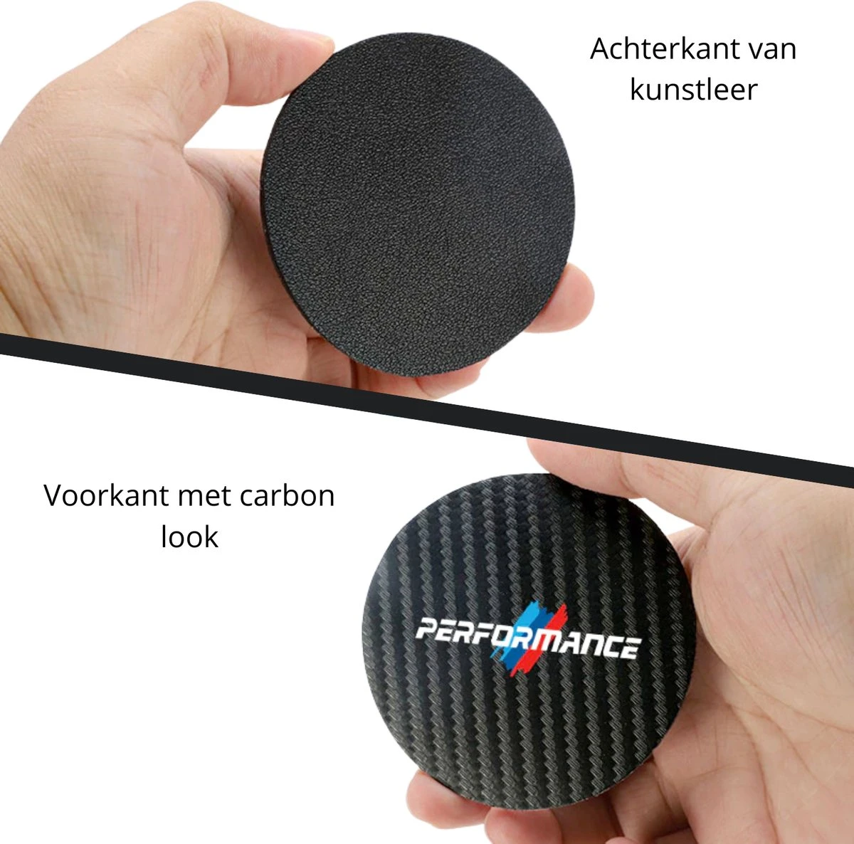 Merkloos Set Van 2 Bekerhouder Inleggers - Performance - Carbon Look - Geschikt Voor BMW - Past Bij Oa. BMW 1-serie / 3-serie / 5-serie / E46 / E90 / E92 / M3 / M4 / M5 / X1 / X3 / X5 - Carbon Bekerhouders Onderzetters - Zwart Met Rood - Auto Accessoires 4 Merkloos Set Van 2 Bekerhouder Inleggers - Performance - Carbon Look - Geschikt Voor BMW - Past Bij Oa. BMW 1-serie / 3-serie / 5-serie / E46 / E90 / E92 / M3 / M4 / M5 / X1 / X3 / X5 - Carbon Bekerhouders Onderzetters - Zwart Met Rood - Auto Accessoires - Afbeelding 2