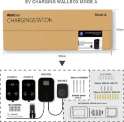 Laadpaal Wallbox Laadstation EV Charger 11kw 16A 3-Fase Type 2 Stopcontact -Auto-Onderdelenwinkel 1200x1187 8