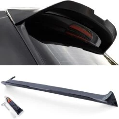 No Name Vw Golf 7 GTI GTD R20 R Line 7.5 Facelift Ducktale Dakspoiler Extention Lip Styling Dak Spoiler Hoogglans Zwart