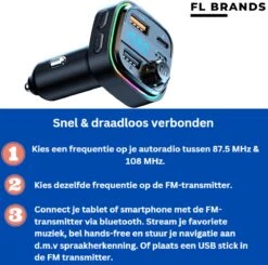 Bluetooth FM Transmitter - Auto Snel Lader - Carkit - Handsfree - Autoradio 18 Bluetooth FM Transmitter - Auto Snel Lader - Carkit - Handsfree - Autoradio -Auto-Onderdelenwinkel 1200x1188 9
