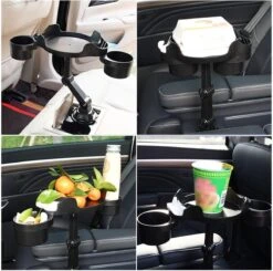 2 In 1 Auto Mobiele Telefoon Bekerhouder Lade Auto Voertuig Voedsel Tafel Auto Lade Tafel Voor Eten -Auto-Onderdelenwinkel 1200x1189 4