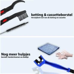 Luxergoods Fietsketting Reiniger - Ketting Schoonmaken - 9 Delig - Inclusief Borstel - Gratis Handschoenen - Fietskettingreiniger -Auto-Onderdelenwinkel 1200x1192 3