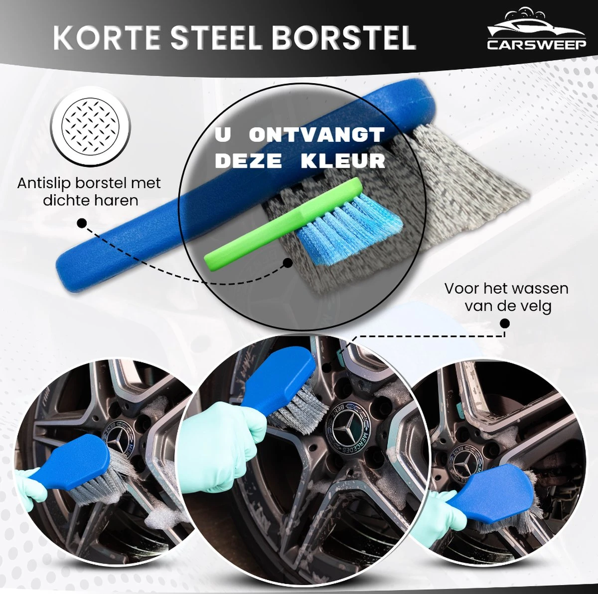 CarBrush Kit - Velgenborstel- Auto Borstelpakket - Velgenreiniger- Auto Poetsproducten- Auto Poetspakket- Auto Wax- Wheel Brush- Velgenborstel Microvezel 8 CarBrush Kit - Velgenborstel- Auto Borstelpakket - Velgenreiniger- Auto Poetsproducten- Auto Poetspakket- Auto Wax- Wheel Brush- Velgenborstel Microvezel - Afbeelding 6