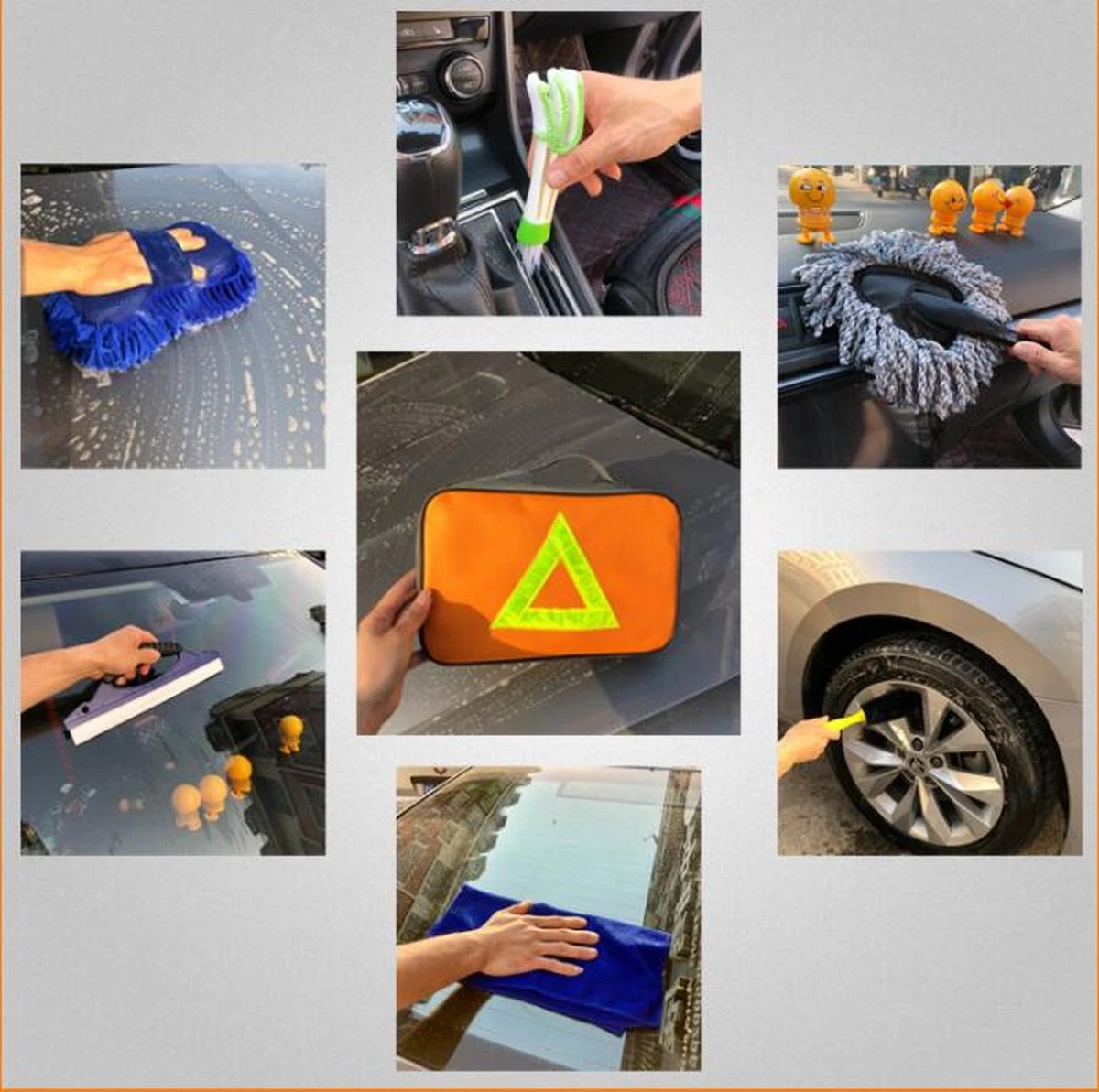 Auto Reinigingsset - Autoverzorgingsset- Autowasset - Auto Was Set - Auto Poetspakket - Auto Washandschoen - 7-delige Autoreinigingsset 11 Auto Reinigingsset - Autoverzorgingsset- Autowasset - Auto Was Set - Auto Poetspakket - Auto Washandschoen - 7-delige Autoreinigingsset - Afbeelding 9