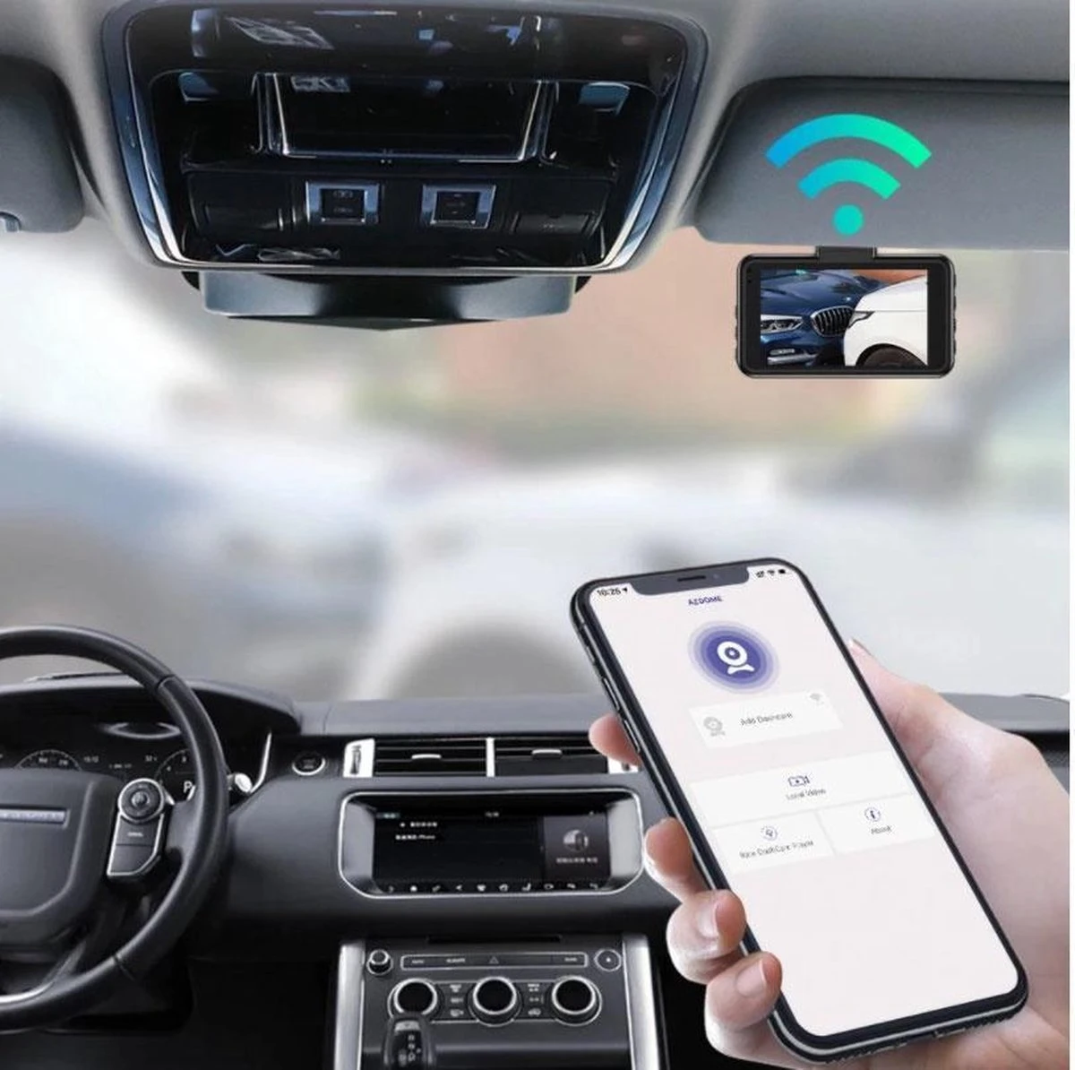 AZDome M17 Wifi 1CH FullHD 64gb Dashcam Voor Auto 11 AZDome M17 Wifi 1CH FullHD 64gb Dashcam Voor Auto - Afbeelding 9