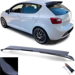 No Name Seat Ibiza 6J 6P 5 DEURS 2008 T/m 2017 Dakspoiler Extention Lip Styling Dak Spoiler Hoogglans Zwart