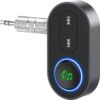DINTO® Bluetooth Receiver - BT 5.1 - 3.5MM AUX - Bluetooth Ontvanger - Handsfree Bellen - Bluetooth Audio Receiver - Bluetooth Via AUX - Zwart -Auto-Onderdelenwinkel 1200x1196 19