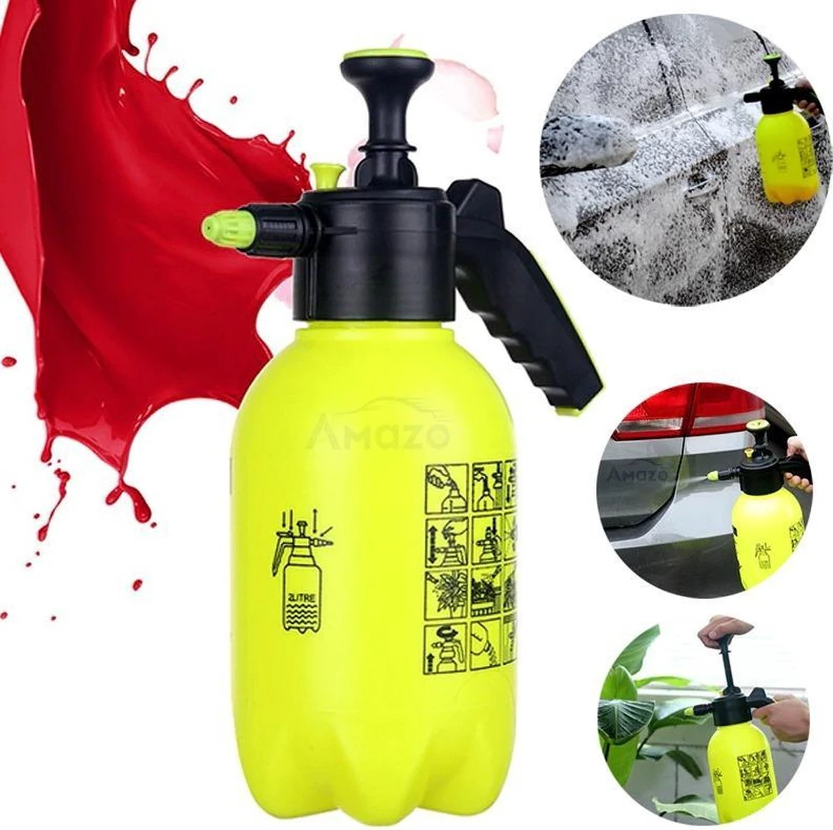 Schuimsproeier - Schuimer - Schuimpistool - Foam Gun - Foam Gun Auto - Foam Spuit - Schuimkanon - Schuimapparaat - Schuimpistool Voor Auto - Foam Jet - Foam Cannon - Schuim Spuit 2 Liter 3 Schuimsproeier - Schuimer - Schuimpistool - Foam Gun - Foam Gun Auto - Foam Spuit - Schuimkanon - Schuimapparaat - Schuimpistool Voor Auto - Foam Jet - Foam Cannon - Schuim Spuit 2 Liter