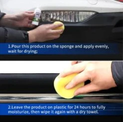 TLVX Kunststof Herstel Auto / Plastic Kleur Herstellen / Plastic Coating / Bumper Black / Kunststof Verkleuring Herstel / Plastic Onderdelen Vernieuwen / Kleur Bumper Herstellen / Bumper Zwart Maken / Langdurige Bescherming / Waterproof / 50ML 21 TLVX Kunststof Herstel Auto / Plastic Kleur Herstellen / Plastic Coating / Bumper Black / Kunststof Verkleuring Herstel / Plastic Onderdelen Vernieuwen / Kleur Bumper Herstellen / Bumper Zwart Maken / Langdurige Bescherming / Waterproof / 50ML -Auto-Onderdelenwinkel 1200x1197 12