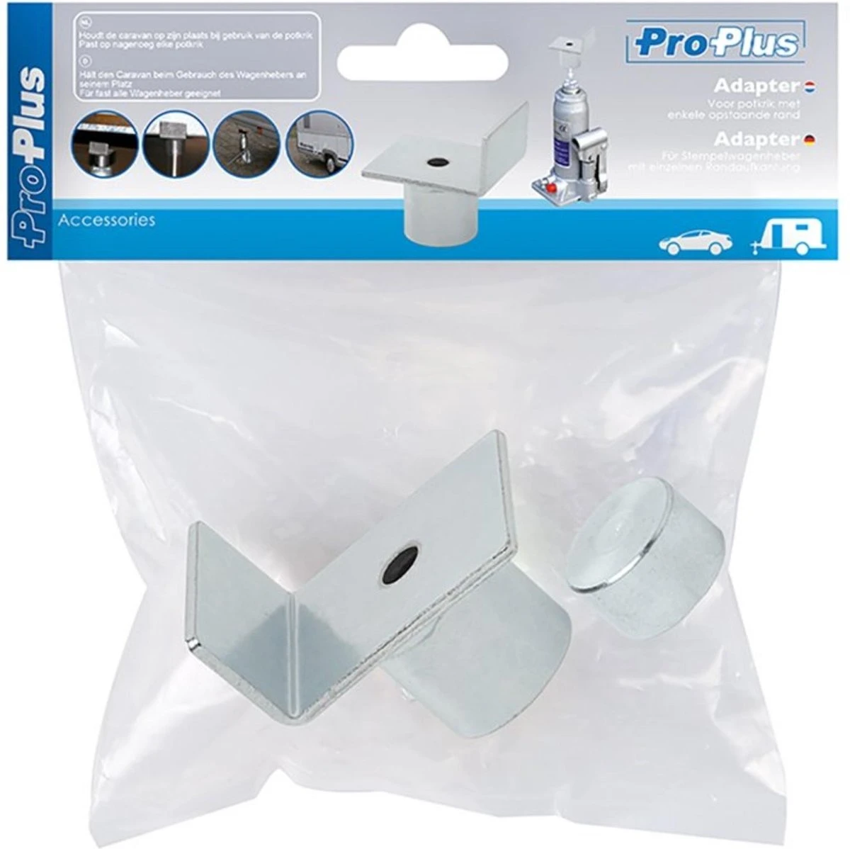 Proplus Adapter Enkele Opstaande Rand T.b.v. Potkrik Ø 20 T/m 27 Mm. - Zilver 10 Proplus Adapter Enkele Opstaande Rand T.b.v. Potkrik Ø 20 T/m 27 Mm. - Zilver - Afbeelding 8