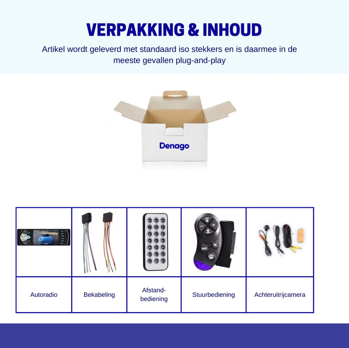 Enkel Din Autoradio Met 4 INCH Scherm En Camera | Bluetooth & USB 9 Enkel Din Autoradio Met 4 INCH Scherm En Camera | Bluetooth & USB - Afbeelding 7