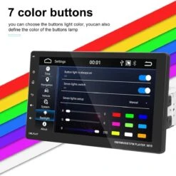 Boscer® 1Din Autoradio | Apple Carplay | 9' HD Verstelbaar Scherm | USB, Aux, Bluetooth|Achteruitrijcamera -Auto-Onderdelenwinkel 1200x1198 33