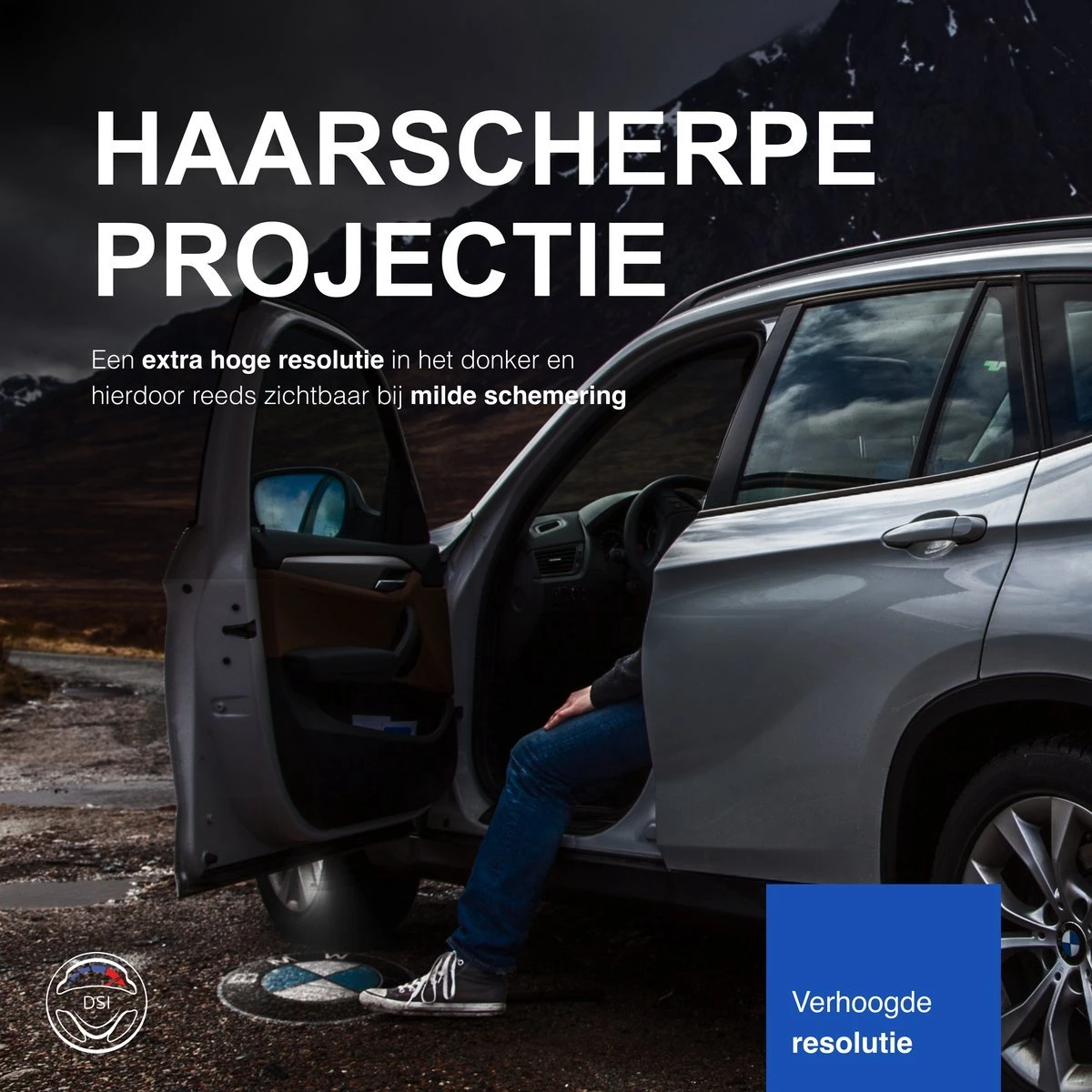 BMW Logo Projector - Auto Deur Verlichting - Auto Interieur - BMW Accessoires - Set Van 2 - BMW 1-3-5-6-7-X-Z Series 4 BMW Logo Projector - Auto Deur Verlichting - Auto Interieur - BMW Accessoires - Set Van 2 - BMW 1-3-5-6-7-X-Z Series - Afbeelding 2