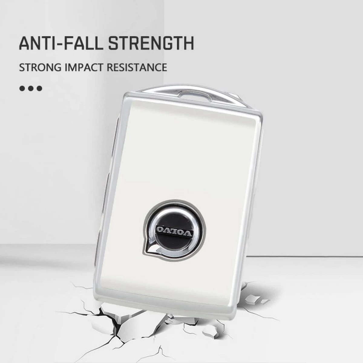 Volvo Autosleutel Hoesje Duurzaam TPU Sleutelhoesje Sleutelcover - Autosleutel Behuizing - Geschikt Voor Volvo - Zwart - A 5 Volvo Autosleutel Hoesje Duurzaam TPU Sleutelhoesje Sleutelcover - Autosleutel Behuizing - Geschikt Voor Volvo - Zwart - A - Afbeelding 3