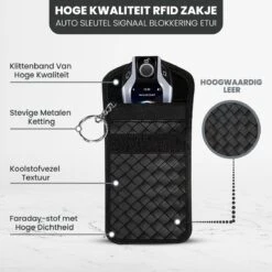 Merkloos 2x RFID Auto Keyless Beschermhoes - Autosleutel Bag- Faraday - Auto Rfid Blocker - Hoogwaardig LEER Autosleutelhoes RFID - Antidiefstal - Autosleutelhoesje - Veiligheid - Car Security - Leer - Etui - Protected 12 Merkloos 2x RFID Auto Keyless Beschermhoes - Autosleutel Bag- Faraday - Auto Rfid Blocker - Hoogwaardig LEER Autosleutelhoes RFID - Antidiefstal - Autosleutelhoesje - Veiligheid - Car Security - Leer - Etui - Protected -Auto-Onderdelenwinkel 1200x1200 1084