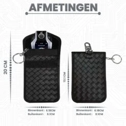 Merkloos 2x RFID Auto Keyless Beschermhoes - Autosleutel Bag- Faraday - Auto Rfid Blocker - Hoogwaardig LEER Autosleutelhoes RFID - Antidiefstal - Autosleutelhoesje - Veiligheid - Car Security - Leer - Etui - Protected 15 Merkloos 2x RFID Auto Keyless Beschermhoes - Autosleutel Bag- Faraday - Auto Rfid Blocker - Hoogwaardig LEER Autosleutelhoes RFID - Antidiefstal - Autosleutelhoesje - Veiligheid - Car Security - Leer - Etui - Protected -Auto-Onderdelenwinkel 1200x1200 1086
