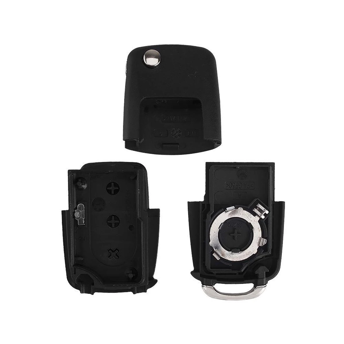 Autosleutelbehuizing - Sleutelbehuizing Auto - Sleutelhoes - Autosleutel - Volkswagen, Skoda & Seat 4 Autosleutelbehuizing - Sleutelbehuizing Auto - Sleutelhoes - Autosleutel - Volkswagen, Skoda & Seat - Afbeelding 2