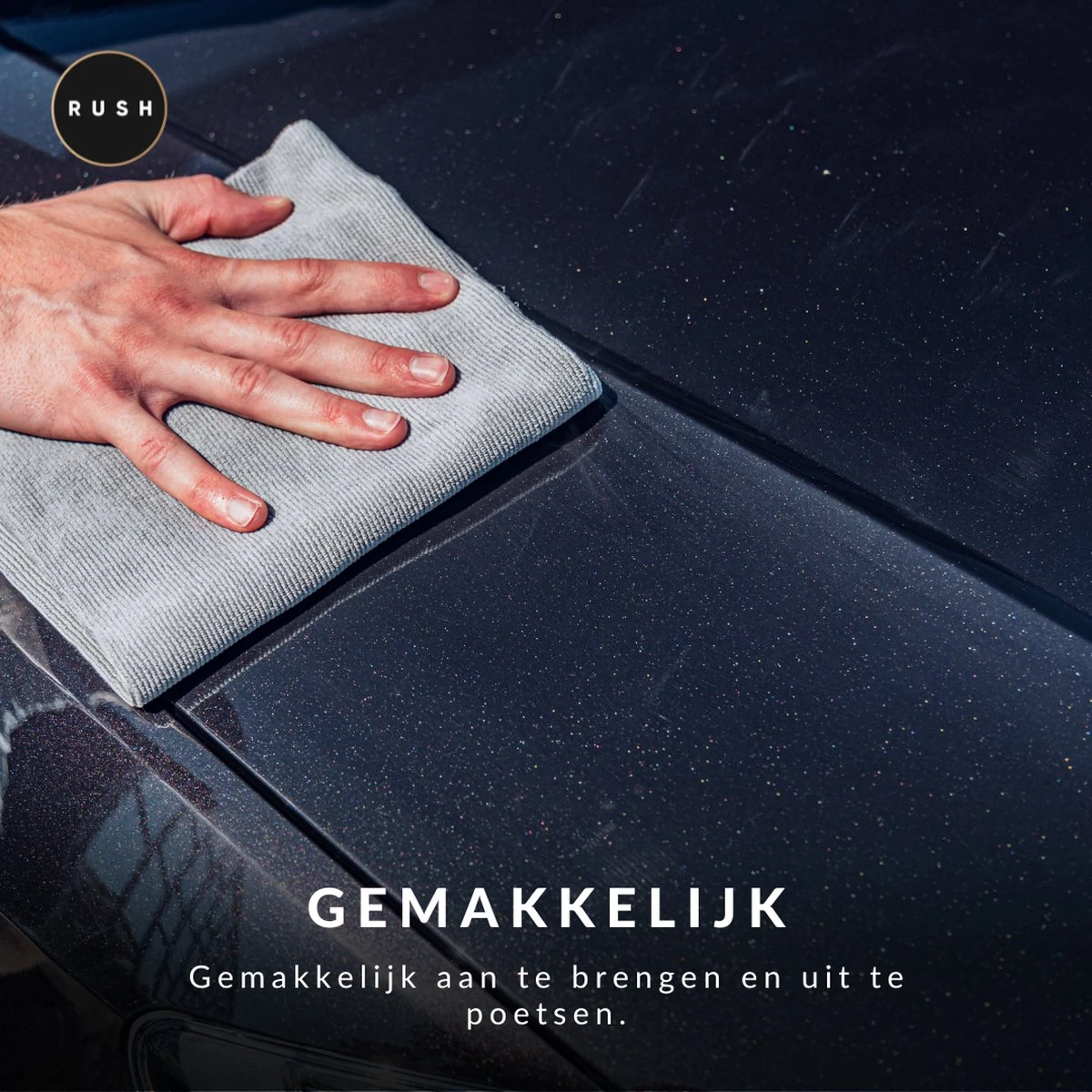 RUSH Autowax Pakket - Voor Auto & Motor - Spraywax - Keramische Coating - Ceramic Glass Coating - Nano Coating - 750ml 4 RUSH Autowax Pakket - Voor Auto & Motor - Spraywax - Keramische Coating - Ceramic Glass Coating - Nano Coating - 750ml - Afbeelding 2