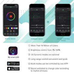 Sterrenhemel Licht Hemel Auto Dak Mix Kleur 380pcs 2m Glasvezel Met RF Controle IOS/Android Controle 12V 6W RGB -Auto-Onderdelenwinkel 1200x1200 1114