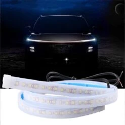 Dynamische Motorkap Dagrijverlichting Ledstrip - 1.8M Wit