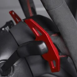 No Name Vw Golf 8 GTI GTD TSI TDI Variant R Line Red Aluminium DSG Flippers Schakel Paddles Stuurwiel Stuur Extentions -Auto-Onderdelenwinkel 1200x1200 1150