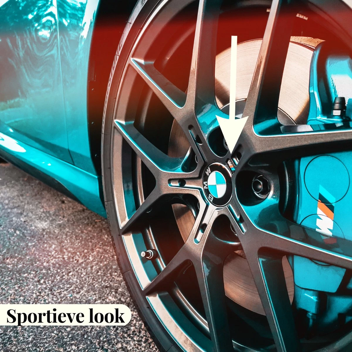 BMW M Logo Velgen - Stickers - BMW - Badges - Embleem - Stuur - Interieur - Accessoire - 4 Stuks - 17mm 4 BMW M Logo Velgen - Stickers - BMW - Badges - Embleem - Stuur - Interieur - Accessoire - 4 Stuks - 17mm - Afbeelding 2