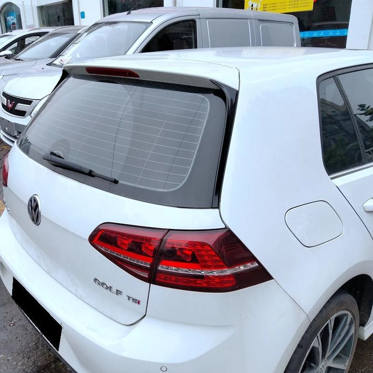 No Name Achter-Spoiler | Side-Spoiler | Styling| Volkswagen | Type: Golf 7 | High Quality | Hoogglans | Zwart 6 No Name Achter-Spoiler | Side-Spoiler | Styling| Volkswagen | Type: Golf 7 | High Quality | Hoogglans | Zwart - Afbeelding 4