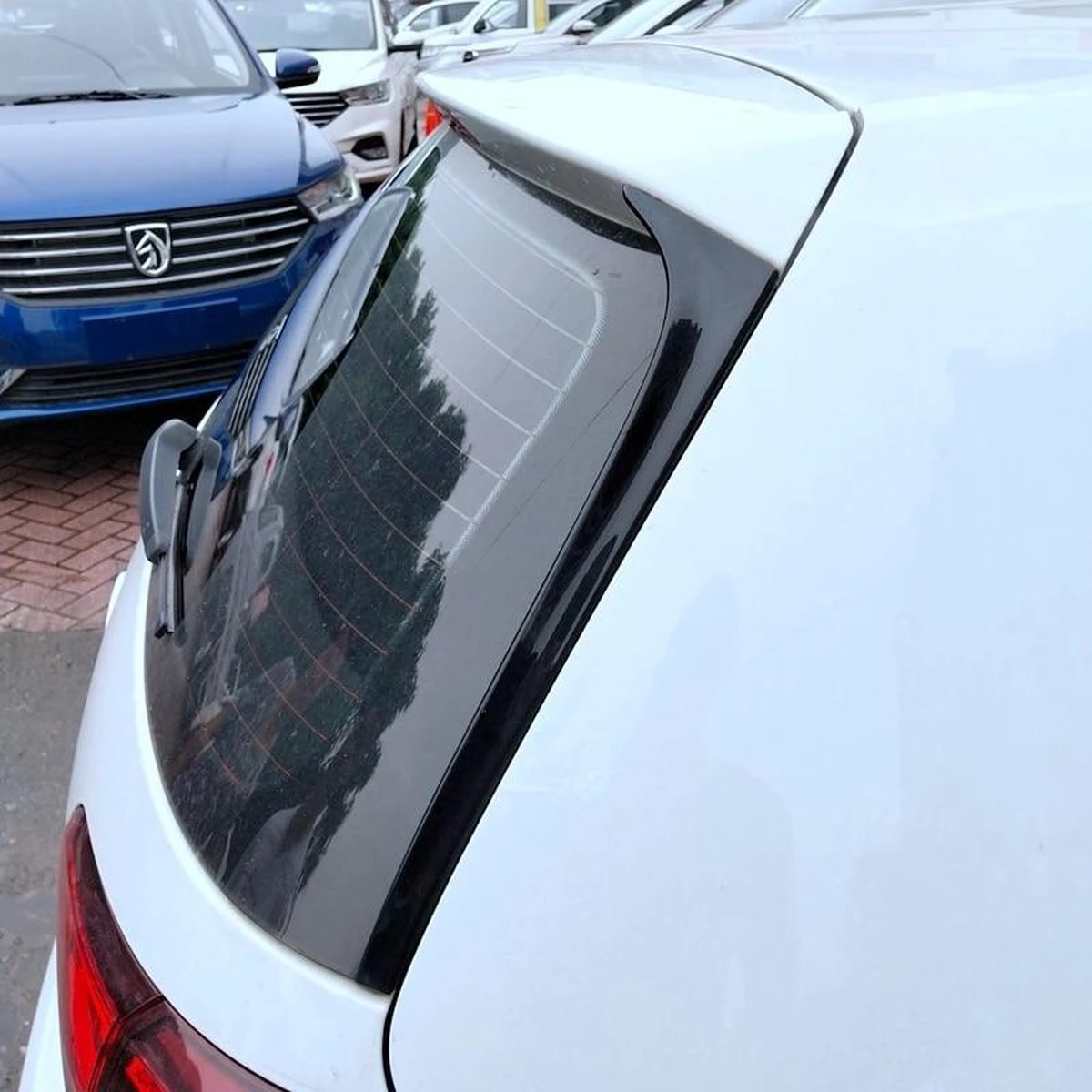 No Name Achter-Spoiler | Side-Spoiler | Styling| Volkswagen | Type: Golf 7 | High Quality | Hoogglans | Zwart 18 No Name Achter-Spoiler | Side-Spoiler | Styling| Volkswagen | Type: Golf 7 | High Quality | Hoogglans | Zwart - Afbeelding 16