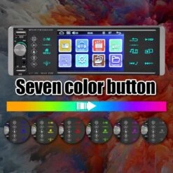 TechU™ Autoradio T139 – 1 Din Met Afstandsbediening & Stuurwielbediening – 4.0 Inch Touchscreen Monitor – FM Radio – Bluetooth – USB – AUX – SD – Handsfree Bellen -Auto-Onderdelenwinkel 1200x1200 1205