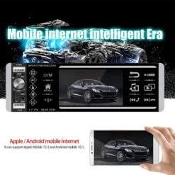 TechU™ Autoradio T139 – 1 Din Met Afstandsbediening & Stuurwielbediening – 4.0 Inch Touchscreen Monitor – FM Radio – Bluetooth – USB – AUX – SD – Handsfree Bellen -Auto-Onderdelenwinkel 1200x1200 1207