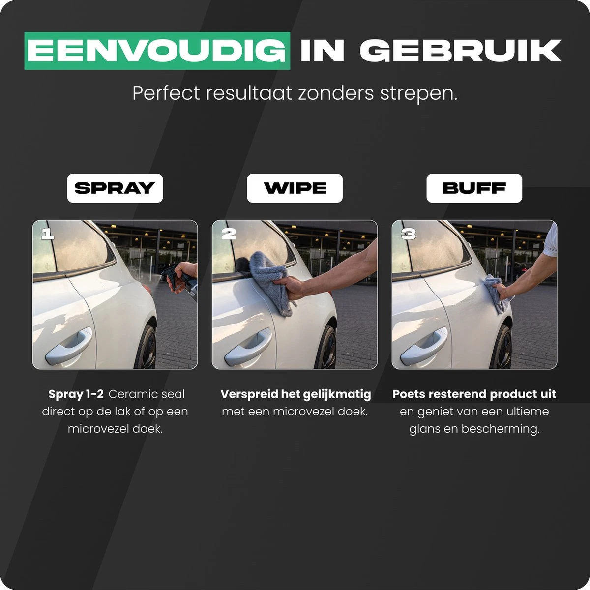 Detailrs™ Ceramic Seal 2.0 - Keramische Sealant - Auto Wax Coating- Water/vuil Afstotend 6 Detailrs™ Ceramic Seal 2.0 - Keramische Sealant - Auto Wax Coating- Water/vuil Afstotend - Afbeelding 4